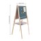 Kids Art Easel – Adjustable Wooden Children’s Easel, Free-Standing Drawing Board